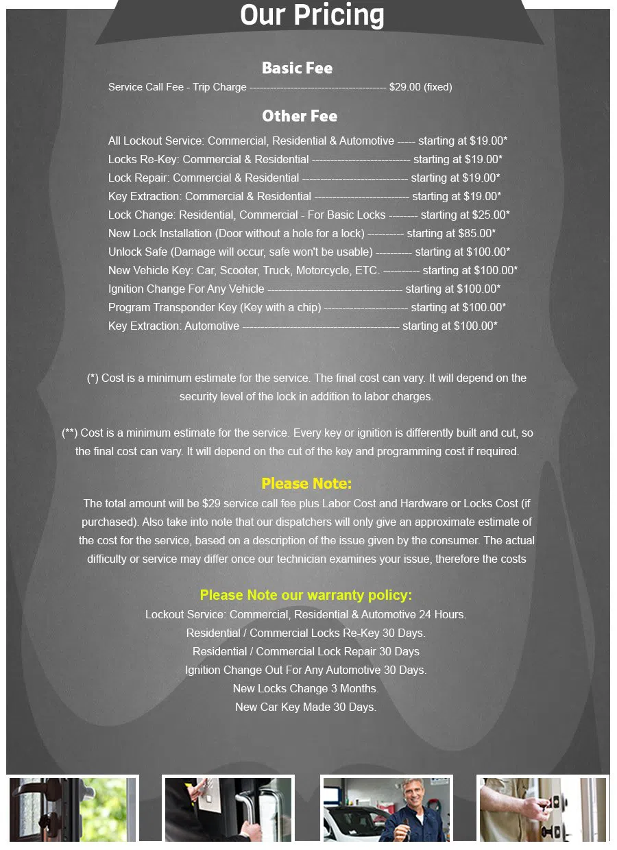 Colorado Springs Door And Lock, Colorado Springs, CO 719-244-9910 - price-list-n-16